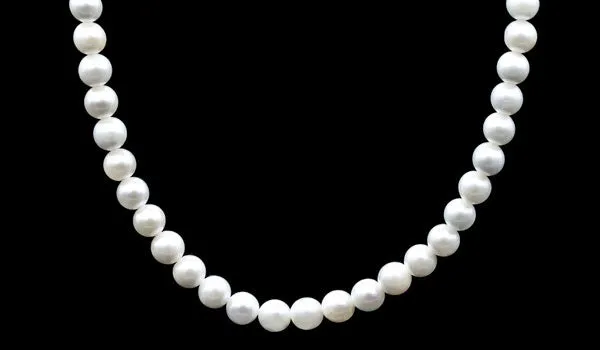 Freshwater Japanese Half Pearl Choker