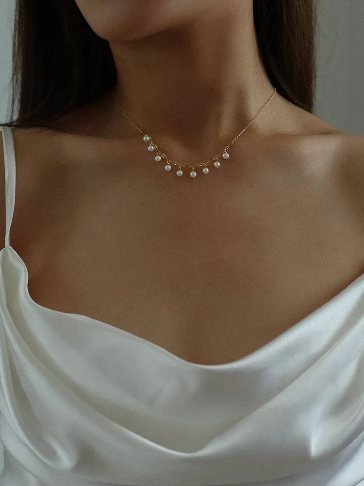 Freshwater Pearl Choker Necklace