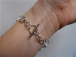 Jade Sun Swirl Bracelet