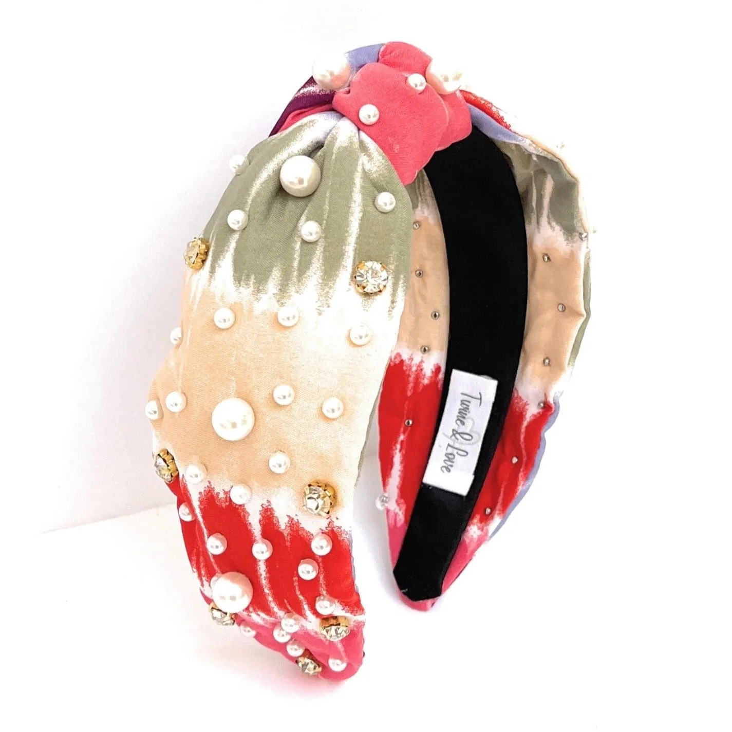Layla Jeweled Knotted Headband