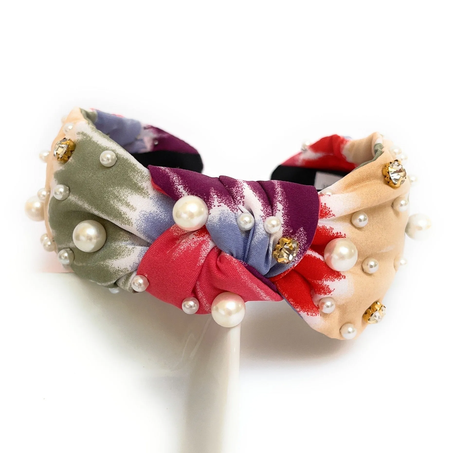 Layla Jeweled Knotted Headband