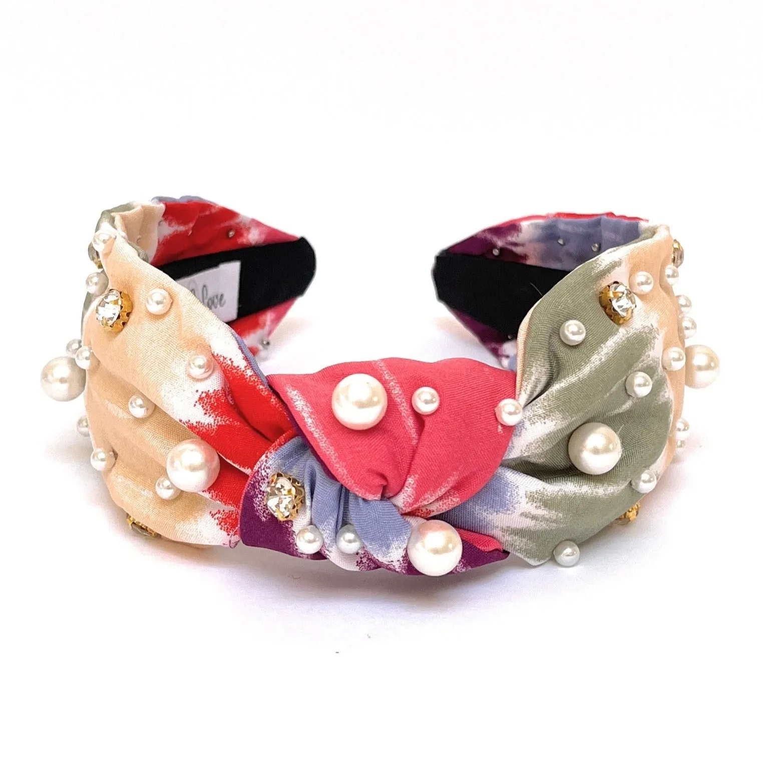 Layla Jeweled Knotted Headband