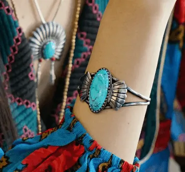 Sowell Jewelry Abedabun Turquoise Bracelet BS0706
