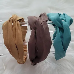 Suede Wrap Headband