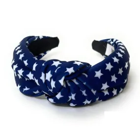 USA Stars Knotted Headband