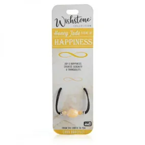 Wishstone Collection Honey Jade Cord Bracelet